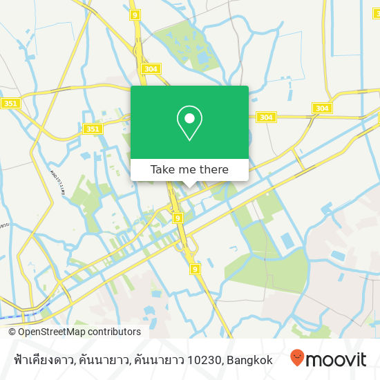 ฟ้าเคียงดาว, คันนายาว, คันนายาว 10230 map