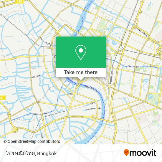 ไปรษณีย์ไทย map