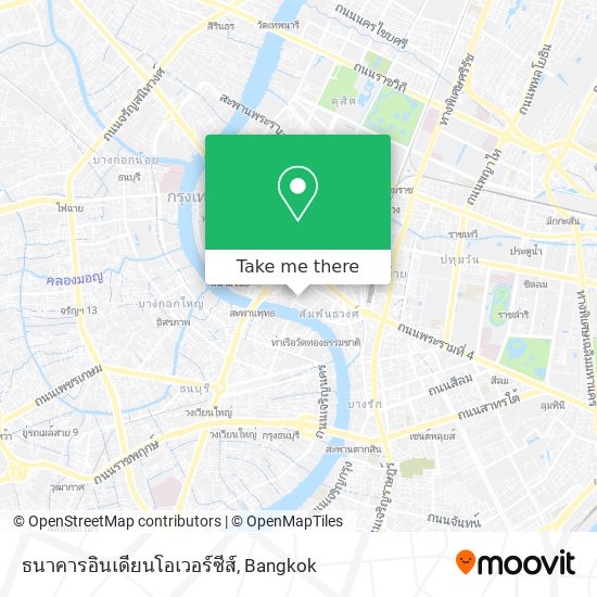 ธนาคารอินเดียนโอเวอร์ซีส์ map