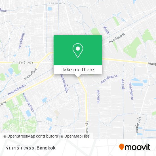 ร่มเกล้า เพลส map
