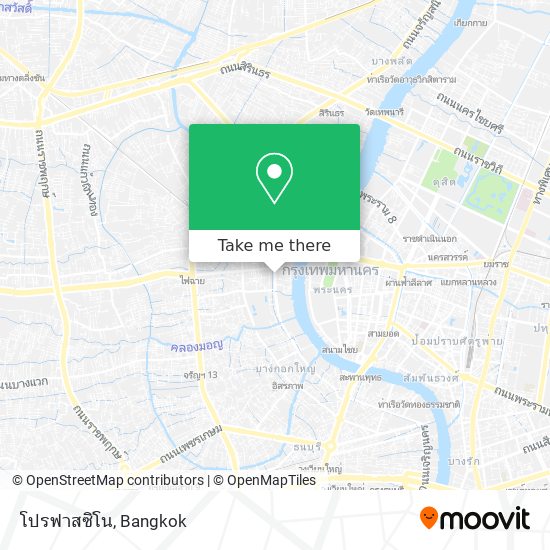 โปรฟาสซิโน map