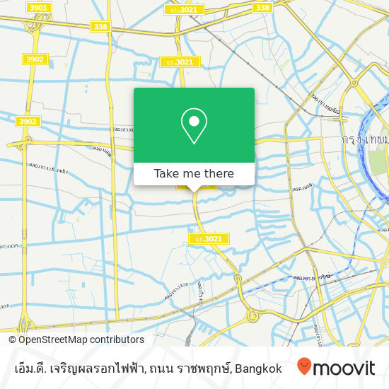 เอ็ม.ดี. เจริญผลรอกไฟฟ้า, ถนน ราชพฤกษ์ map