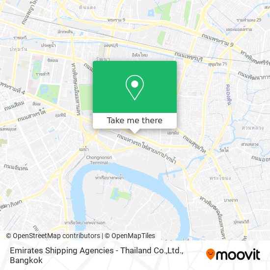 Emirates Shipping Agencies - Thailand Co.,Ltd. map