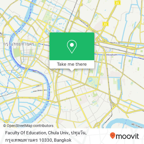 Faculty Of Education, Chula Univ., ปทุมวัน, กรุงเทพมหานคร 10330 map