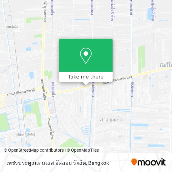 เพชรประตูสแตนเลส อัลลอย รังสิต map