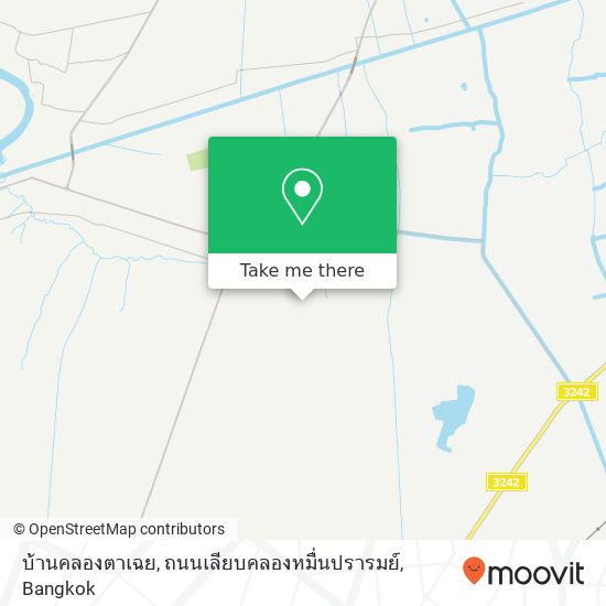 บ้านคลองตาเฉย, ถนนเลียบคลองหมื่นปรารมย์ map