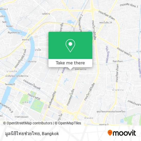 มูลนิธิไทยช่วยไทย map