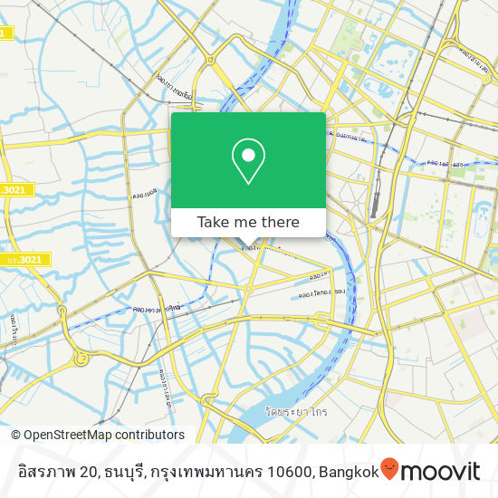 อิสรภาพ 20, ธนบุรี, กรุงเทพมหานคร 10600 map