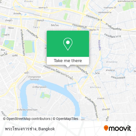 พระโขนงการช่าง map