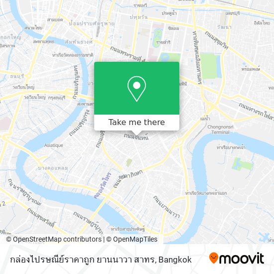 กล่องไปรษณีย์ราคาถูก ยานนาวา สาทร map