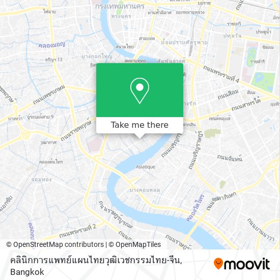 คลินิกการแพทย์แผนไทยวุฒิเวชกรรมไทย-จีน map