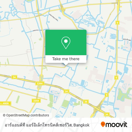 อาร์แอนด์ที แอร์อิเล็กโทรนิคส์เซอร์วิส map