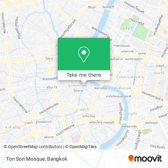 Ton Son Mosque map