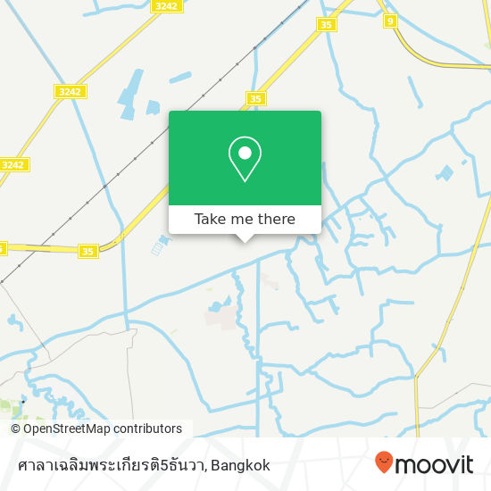 ศาลาเฉลิมพระเกียรติ5ธันวา map