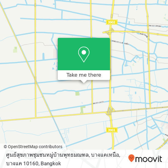 ศูนย์สุขภาพชุมชนหมู่บ้านพุทธมณฑล, บางแคเหนือ, บางแค 10160 map