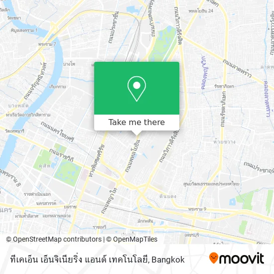 ทีเคเอ็น เอ็นจิเนียริ่ง แอนด์ เทคโนโลยี map