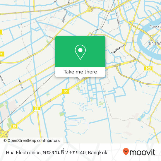 Hua Electronics, พระรามที่ 2 ซอย 40 map