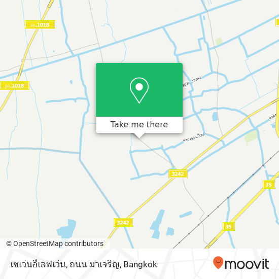 เซเว่นอีเลฟเว่น, ถนน มาเจริญ map