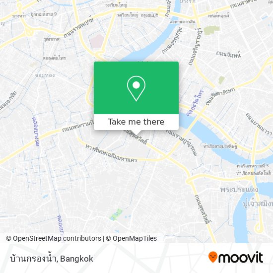บ้านกรองน้ำ map