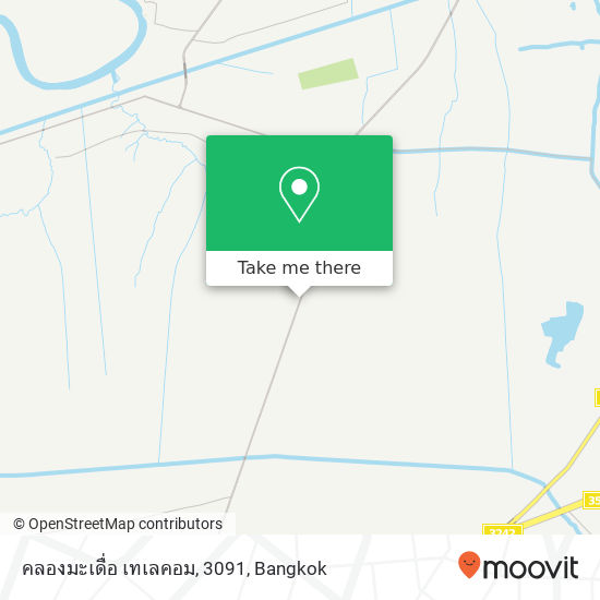 คลองมะเดื่อ เทเลคอม, 3091 map