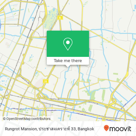 Rungrot Mansion, ประชาสงเคราะห์ 33 map