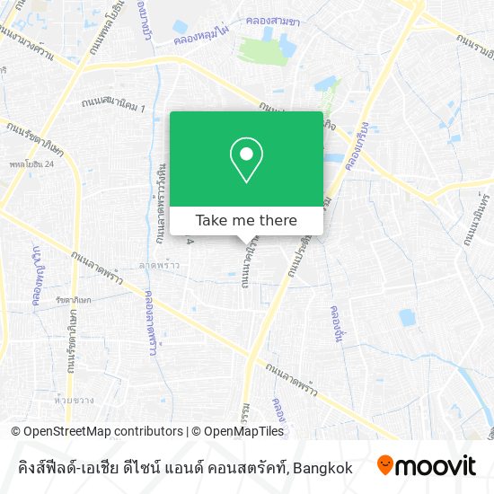 คิงส์ฟีลด์-เอเชีย ดีไซน์ แอนด์ คอนสตรัคท์ map