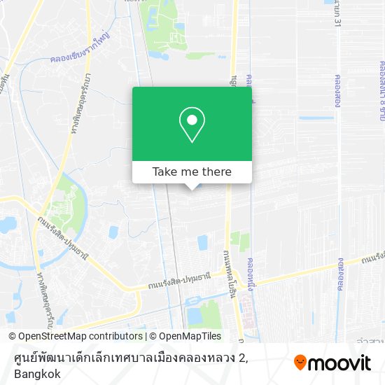 ศูนย์พัฒนาเด็กเล็กเทศบาลเมืองคลองหลวง 2 map