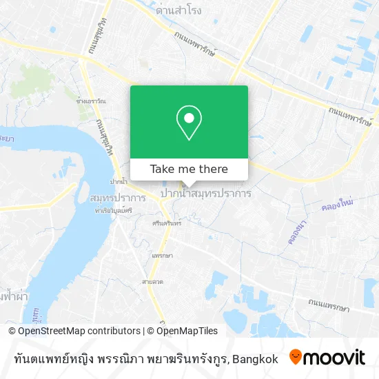 ทันตแพทย์หญิง พรรณิภา พยาฆรินทรังกูร map