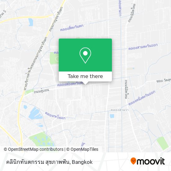 คลินิกทันตกรรม สุขภาพฟัน map