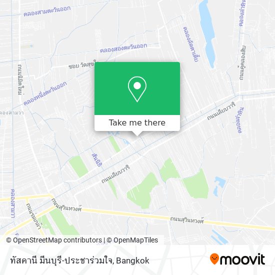 ทัสคานี มีนบุรี-ประชาร่วมใจ map