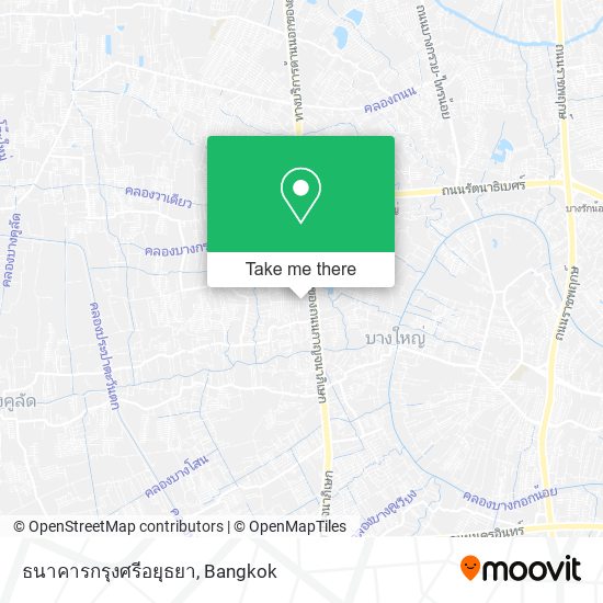 ธนาคารกรุงศรีอยุธยา map