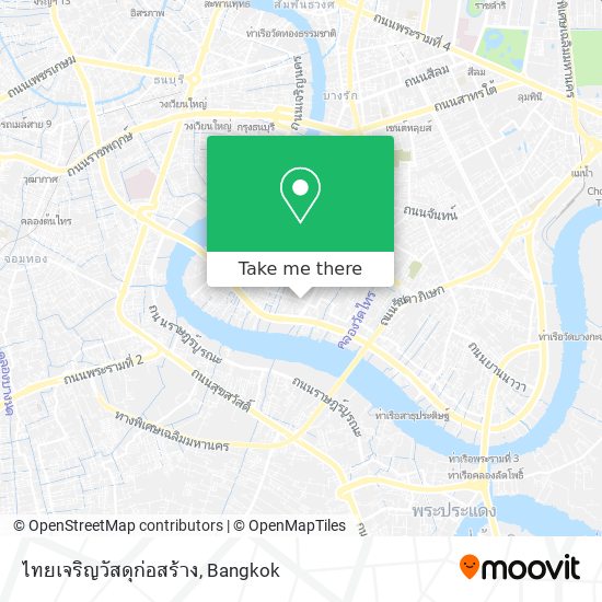 ไทยเจริญวัสดุก่อสร้าง map