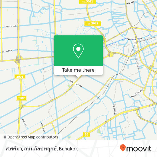 ศ.ศศิมา, ถนนกัลปพฤกษ์ map