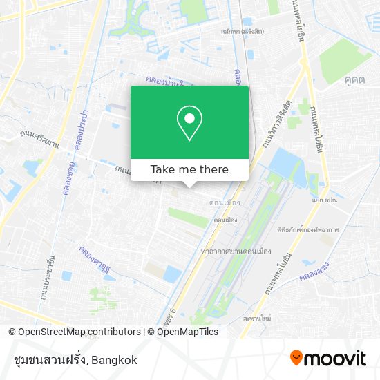 ชุมชนสวนฝรั่ง map