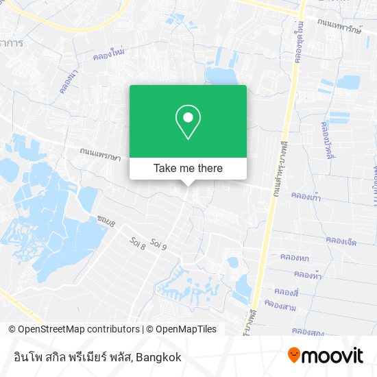 อินโพ สกิล พรีเมียร์ พลัส map