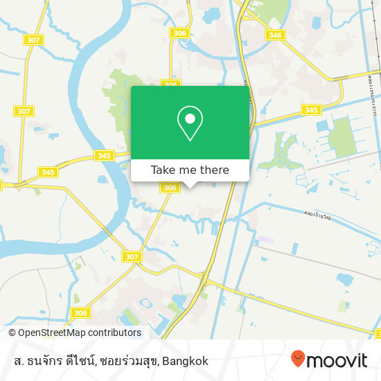 ส. ธนจักร ดีไซน์, ซอยร่วมสุข map