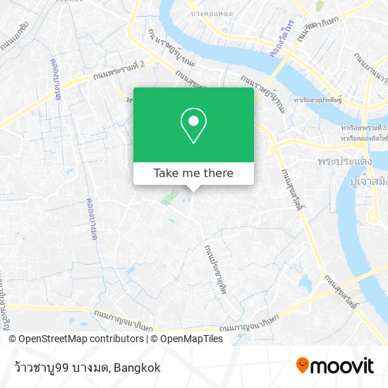 ว้าวชาบู99 บางมด map