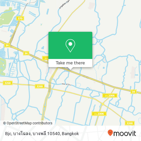 Bjc, บางโฉลง, บางพลี 10540 map