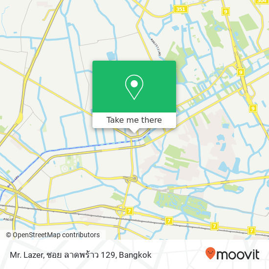 Mr. Lazer, ซอย ลาดพร้าว 129 map