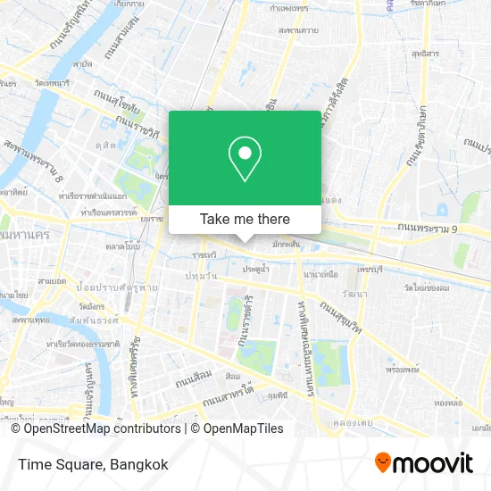 Time Square map