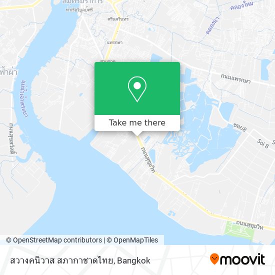 สวางคนิวาส สภากาชาดไทย map