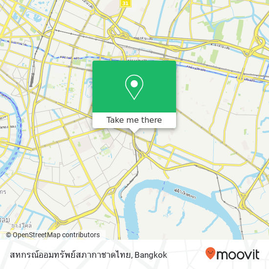 สหกรณ์ออมทรัพย์สภากาชาดไทย map