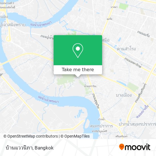 บ้านแววนิภา map