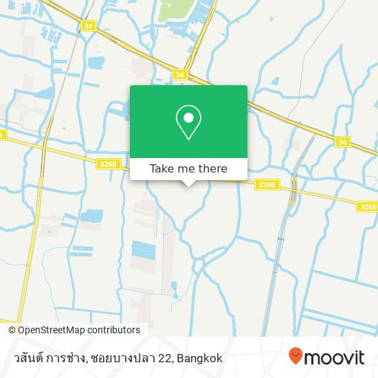 วสันต์ การช่าง, ซอยบางปลา 22 map