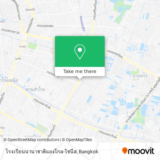 โรงเรียนนานาชาติแองโกล-ไชนีส map