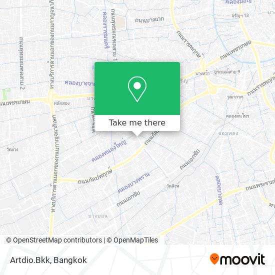 Artdio.Bkk map