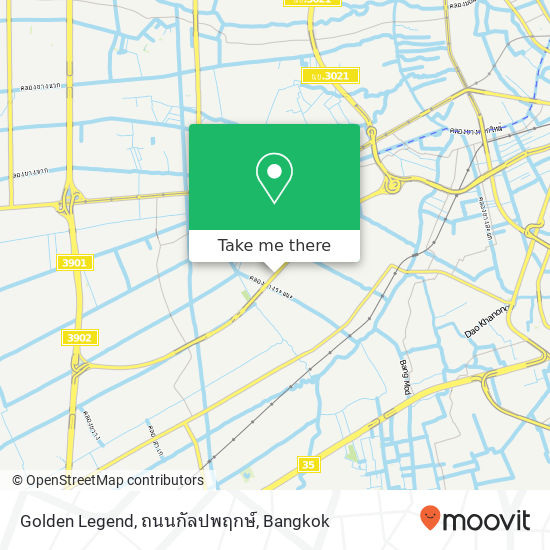 Golden Legend, ถนนกัลปพฤกษ์ map