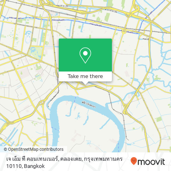 เจ เอ็ม ที คอนเทนเนอร์, คลองเตย, กรุงเทพมหานคร 10110 map