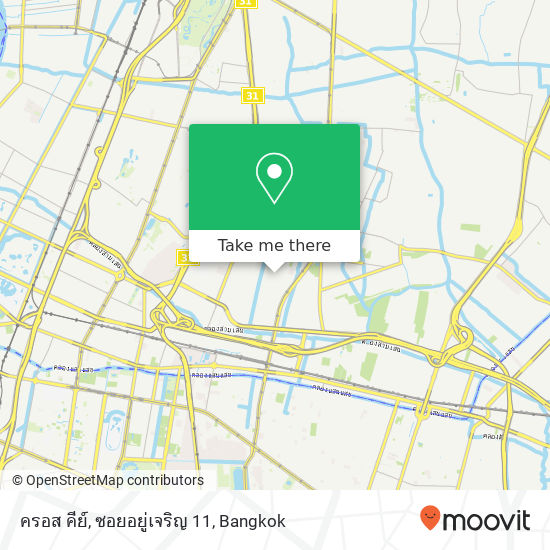 ครอส คีย์, ซอยอยู่เจริญ 11 map