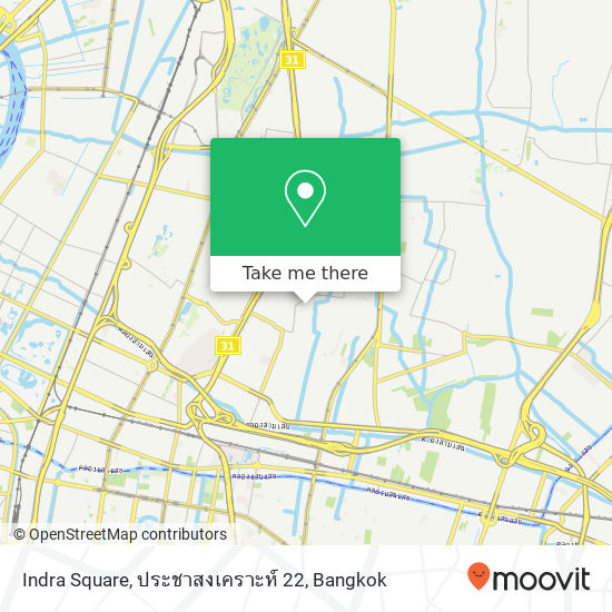 Indra Square, ประชาสงเคราะห์ 22 map